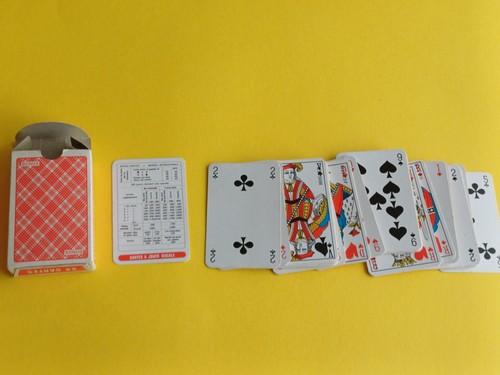 Jeu cartes vintage - de, 54