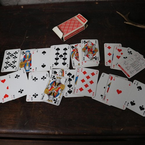 Ancien jeu cartes bonux - cartes,